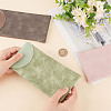 Gorgecraft 3Pcs 3 Color Snake Skin Pattern Imitation Leather Slip-in Glasses Cases AJEW-GF0006-54-3