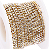 Brass Rhinestone Strass Chains CHC-BC0001-01M-2