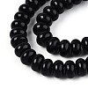 Opaque Spray Painted Glass Beads GLAA-ZX008-8mm-18F-3