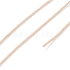 Round Waxed Polyester Thread String YC-D004-02E-SJ05-3