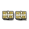 Word 50% IDK 50% IDC Food Grade Eco-Friendly Silicone Focal Beads SIL-I007-07-1