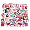 Mother's Day Self-Adhesive Paper Gift Tag Stickers AJEW-Z019-01A-1