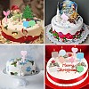 2Pcs DIY Cake Topper Food Grade Silicone Molds DIY-CJ0002-14-6