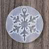 Christmas Snowflake DIY Silicone Pendant Molds DIY-A054-01D-3