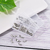 6 Styles Tibetan Style Alloy Wing Beads TIBEB-YW0001-03AS-6