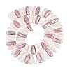 Electroplated Glass Pearl Beads Strands GL-CBA64F3-01B-3