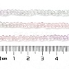 Transparent Painted Glass Beads Strands DGLA-A034-T2mm-A23-3