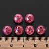 Transparent Crackle Acrylic Beads MACR-S373-66-L02-5