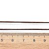 Brass Round Snake Chain Necklace Making KK-F763-07R-3