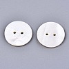 2-Hole Freshwater Shell Buttons SHEL-S276-136C-01-2