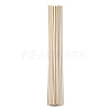 Round Wooden Sticks WOOD-WH0024-98A-1