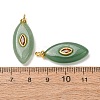Natural Green Aventurine Pendants GG-CBAA798-04G-06-2