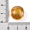 Handmade Silver Foil Glass Beads SLF15mmY-04-3