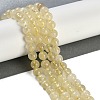 Natural Lemon Quartz(Heated) Beads Strands G-H062-A01-02-2