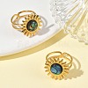 Stainless Steel Cuff Open Rings RJEW-JR01077-02-1