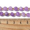 Natural Lavender Amethyst Beads Strands G-K387-A14-01-5