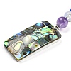 Abalone Shell/Paua Shell Keychain KEYC-Z002-01C-P-2