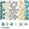 Ocean Theme Jewelry Making Findings Beads Kits DIY-YW0011-22B-1