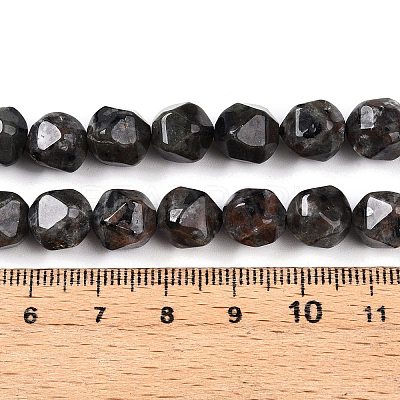 Natural Fluorescent Syenite Rock(Glow under UV Light) Beads Strands G-T141-02A-1