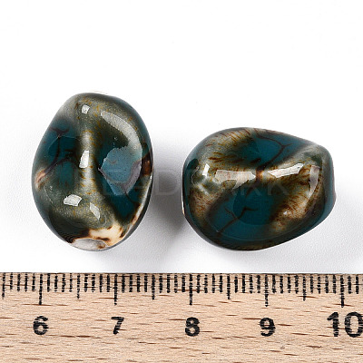 Handmade Porcelain Beads PORC-N008-06E-1
