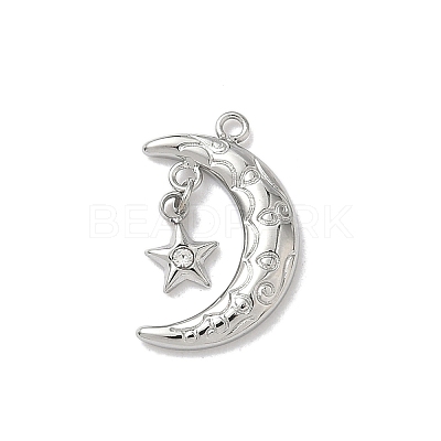 304 Stainless Steel Pendants STAS-H483-36P-1