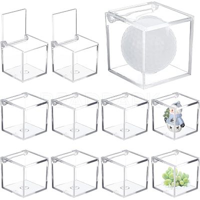 Transparent Plastic Gift Boxes CON-WH0003-14-1
