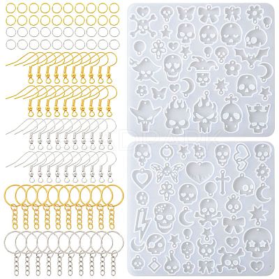 DIY Halloween Pendant Making Kit DIY-FS0010-04-1