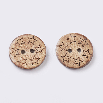 Wooden Buttons BUTT-K007-13-1