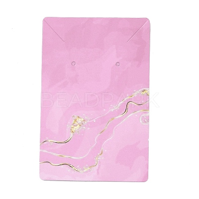 Hot Stamping Cardboard Paper Jewelry Display Cards CDIS-A005-01A-1