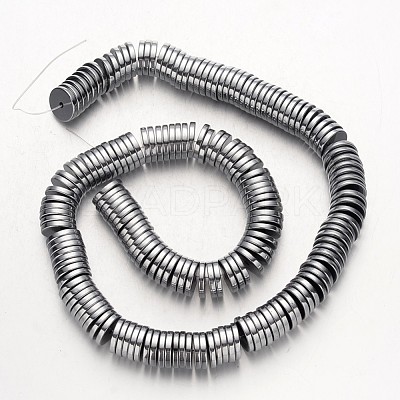 Electroplate Non-magnetic Synthetic Hematite Beads Strands G-F300-17A-01-1