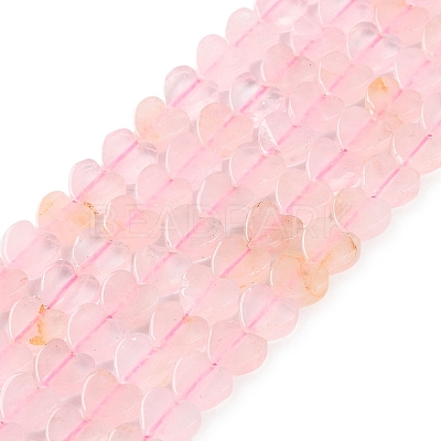 Natural Rose Quartz Beads Strands G-M403-A06-02-1