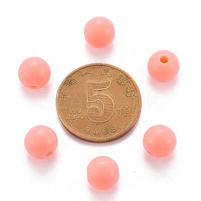 Opaque Acrylic Beads LS-MACR-S370-C8mm-SS2109-1