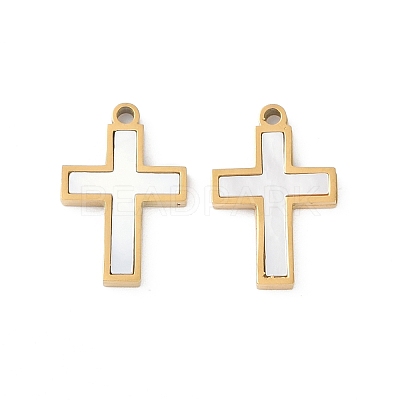 Ion Plating(IP) 304 Stainless Steel Pendants STAS-S136-02G-01-1