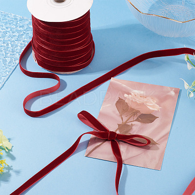 Single Face Velvet Ribbon SRIB-TAC0007-01A-01-1