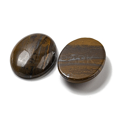 Natural Tiger Iron Cabochons G-C115-01B-28-1