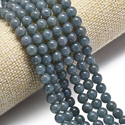 Natural Malaysia Jade Beads Strands G-L645-C01-4mm-09-1
