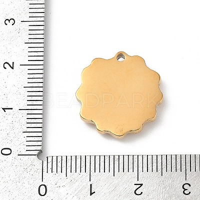 304 Stainless Steel Pendants STAS-Z120-01E-G-1