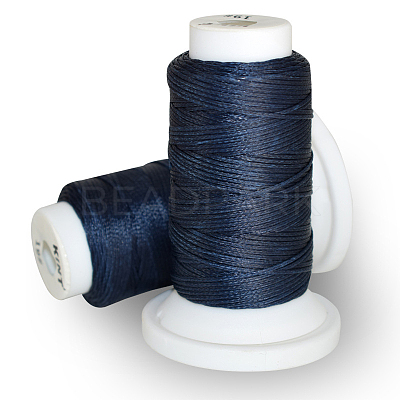 Flat Waxed Polyester Cord OCOR-E021-A19-1