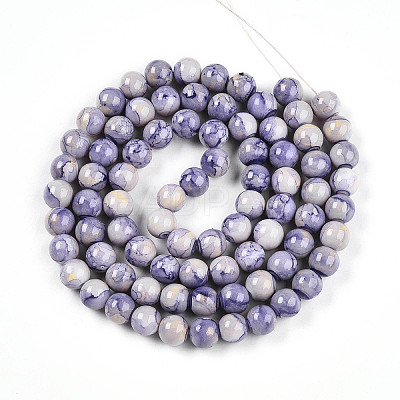 Baking Paint Glass Beads X1-DGLA-N003-10mm-C08-1