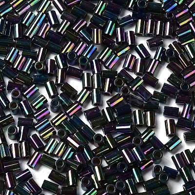 Glass Round Bugle Beads SEED-Z002-A-A01-1