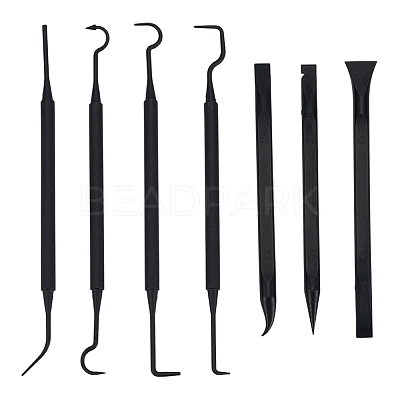 4Pcs Nylon Cleaning Brush Double Hooks Tools AJEW-AR0004-92-1