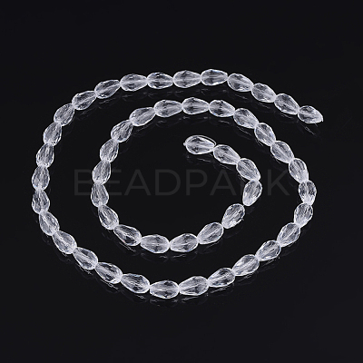 Glass Beads Strands GLAA-R024-15x10mm-12-1