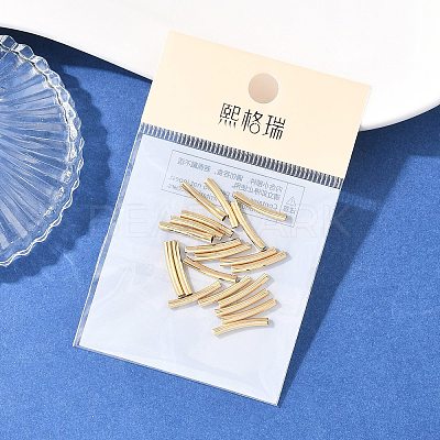 SHEGRACE Brass Tube Beads XGRPCP466-258G-1