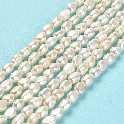 Natural Cultured Freshwater Pearl Beads Strands PEAR-E016-104-1
