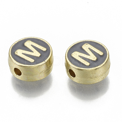 Alloy Enamel Beads X-ENAM-S122-028M-NR-1