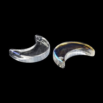 Transparent Baking Paint Glass Beads GLAA-D010-01B-1