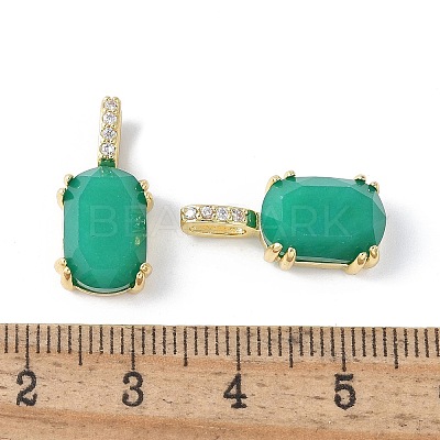 Natural & Dyed White Jade Pendants X-KK-F892-31G-02-1