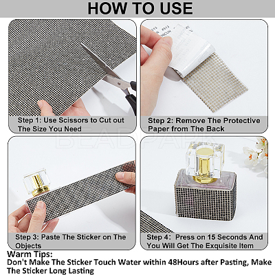 Rhinestone Sticker DIY-WH20048-003I-1
