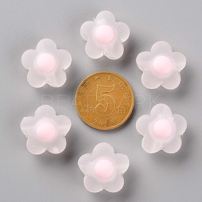 Transparent Acrylic Beads TACR-S152-09C-08-1
