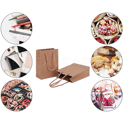 Kraft Paper Bags Gift Shopping Bags ABAG-E002-09C-1